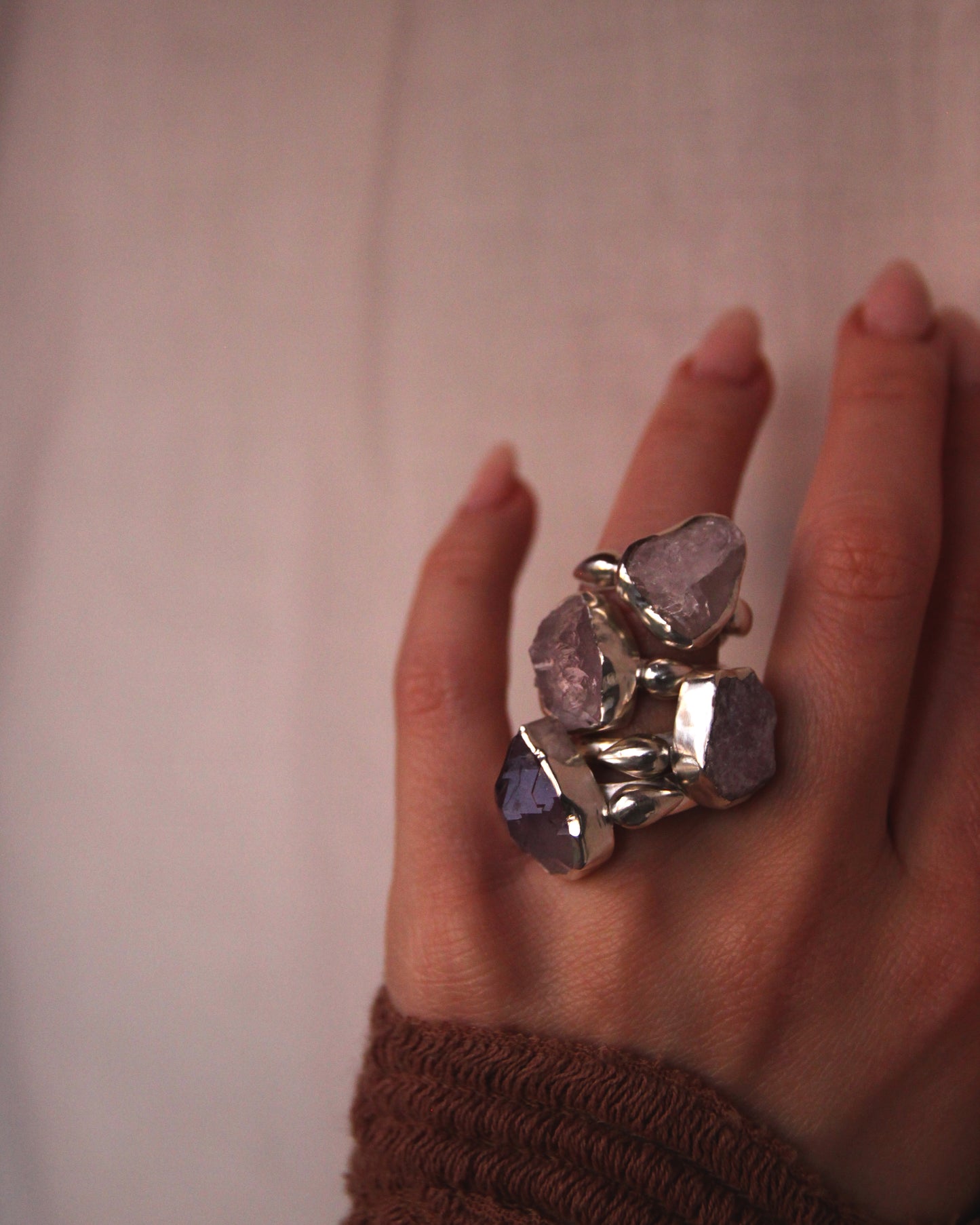 Lumina Ring- Kunzite 01