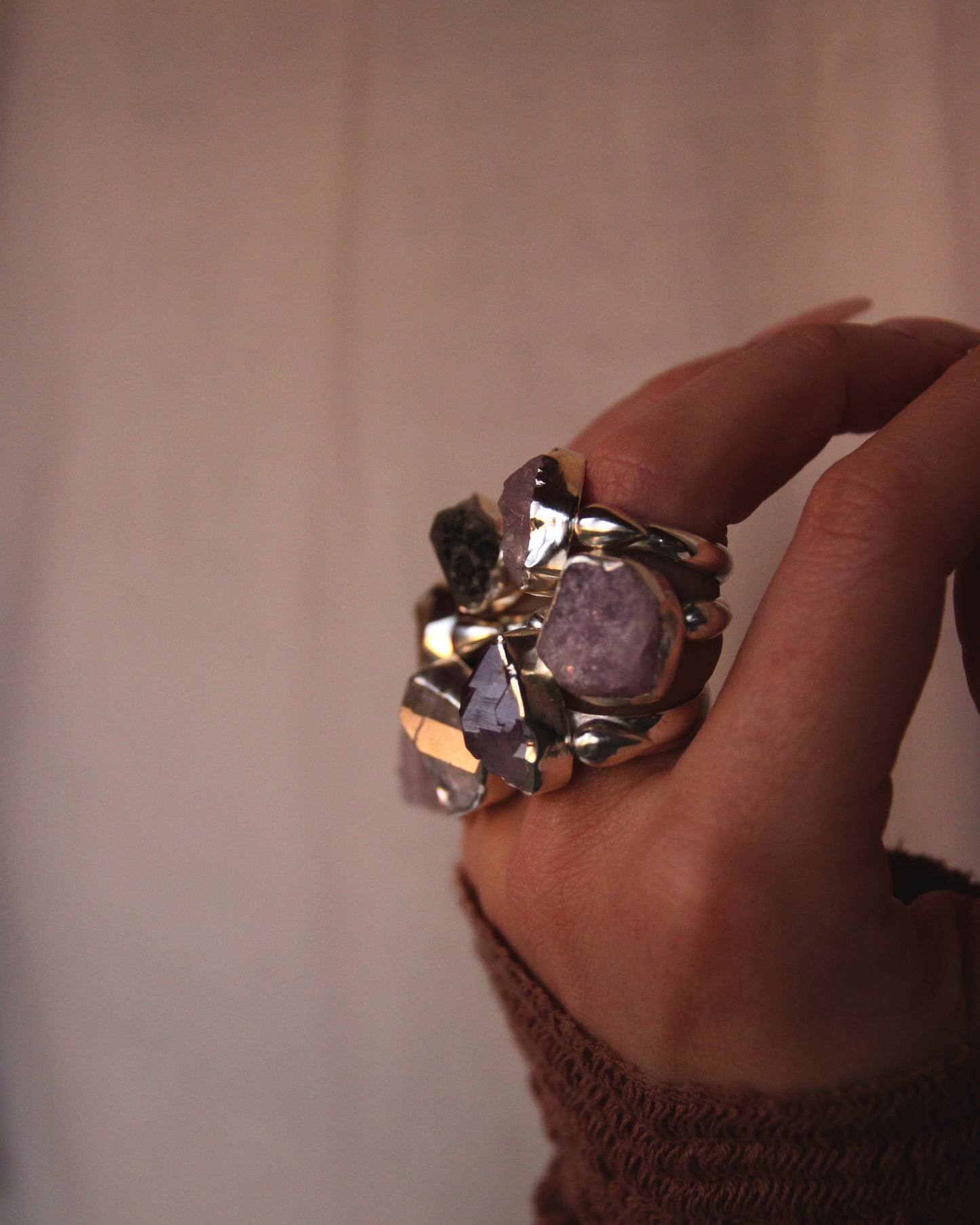 Lumina Ring- Kunzite 01