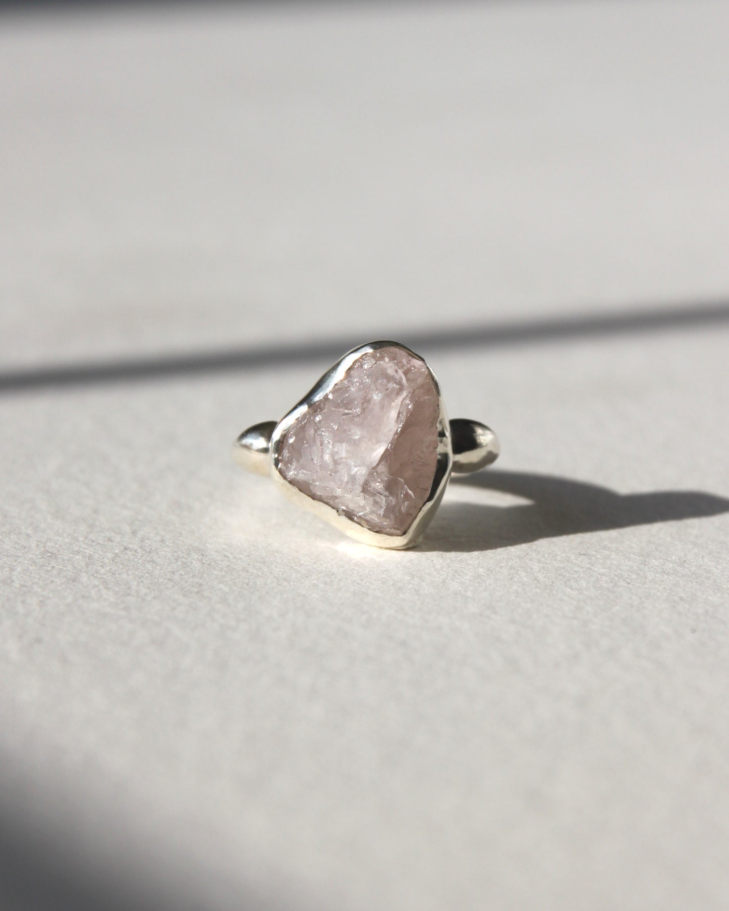 Lumina Ring- Rose Quartz