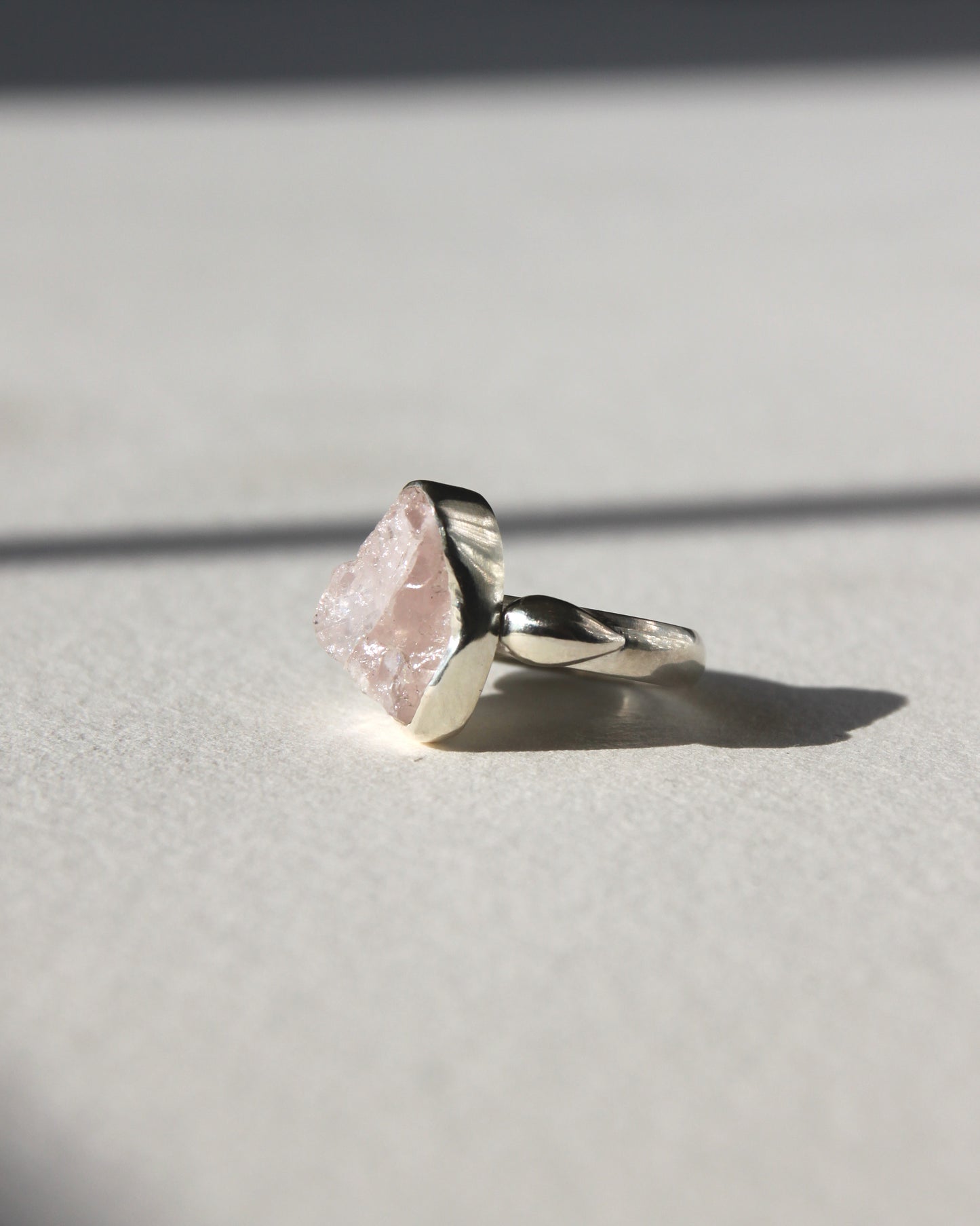Lumina Ring- Rose Quartz