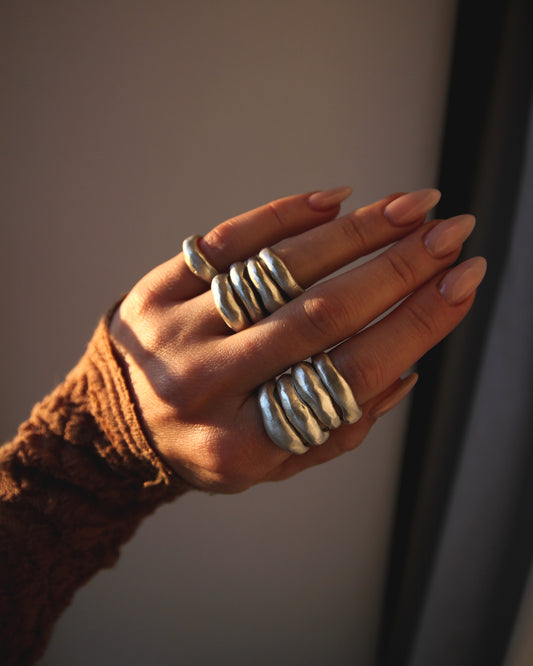 Hunk Of The Moon Ring