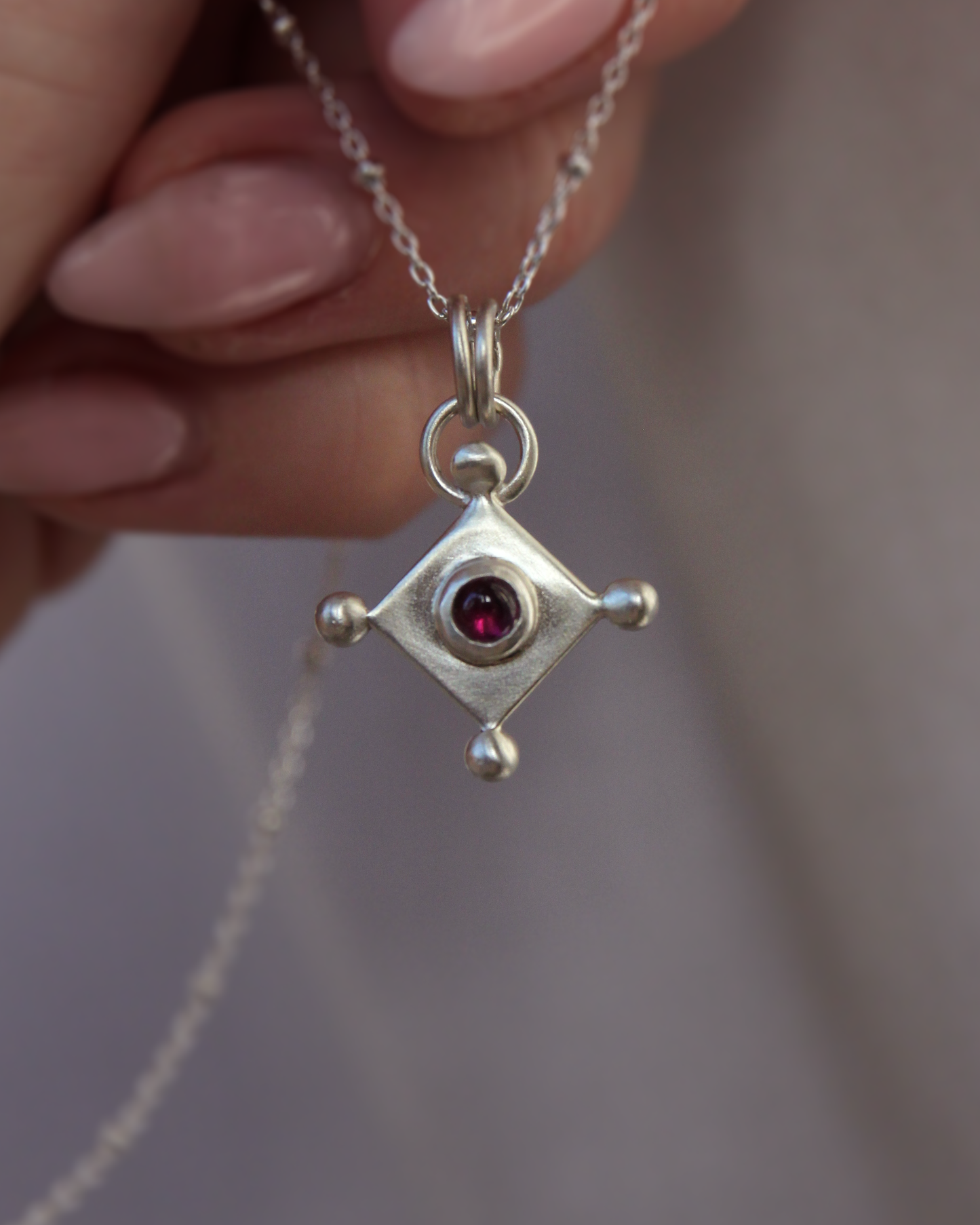 Fay ~ Rhodolite Garnet