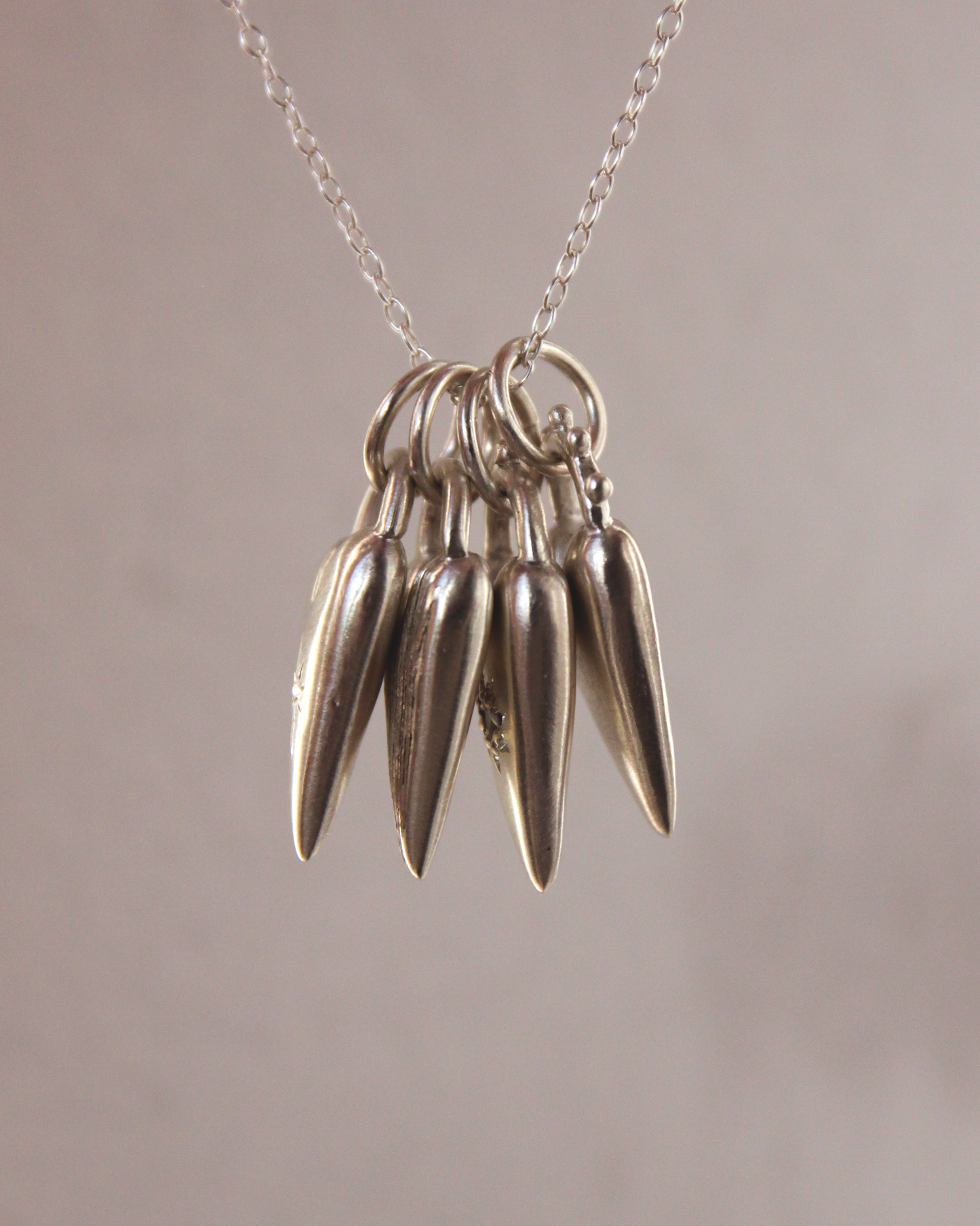 Heart Charm ~ Moonstone