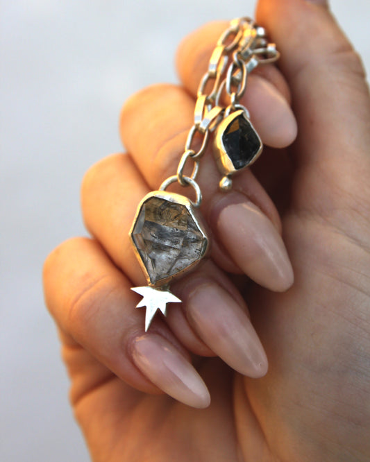 Stellar Chain- Raw Quartz