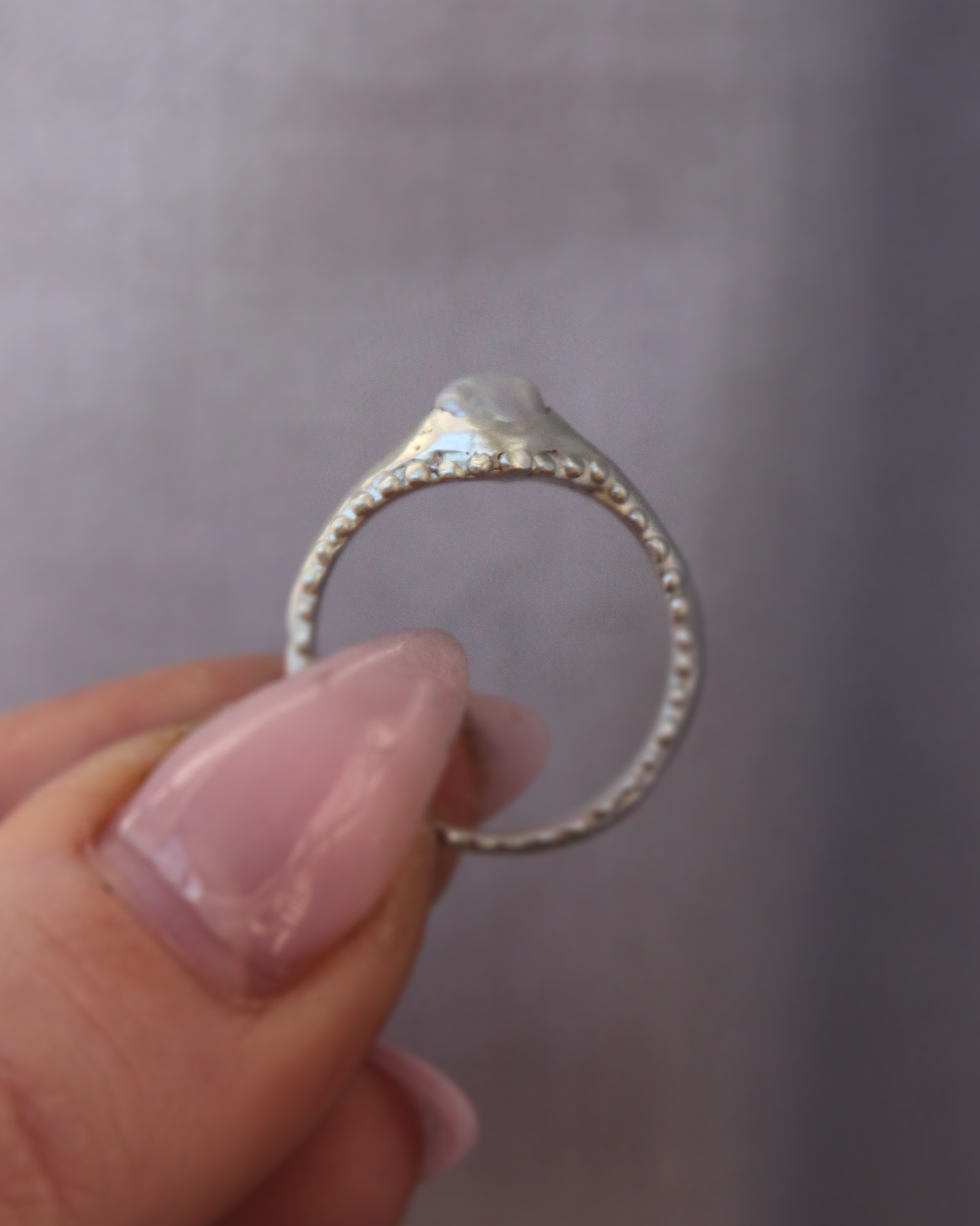 Pearl Tale Ring ~ 02