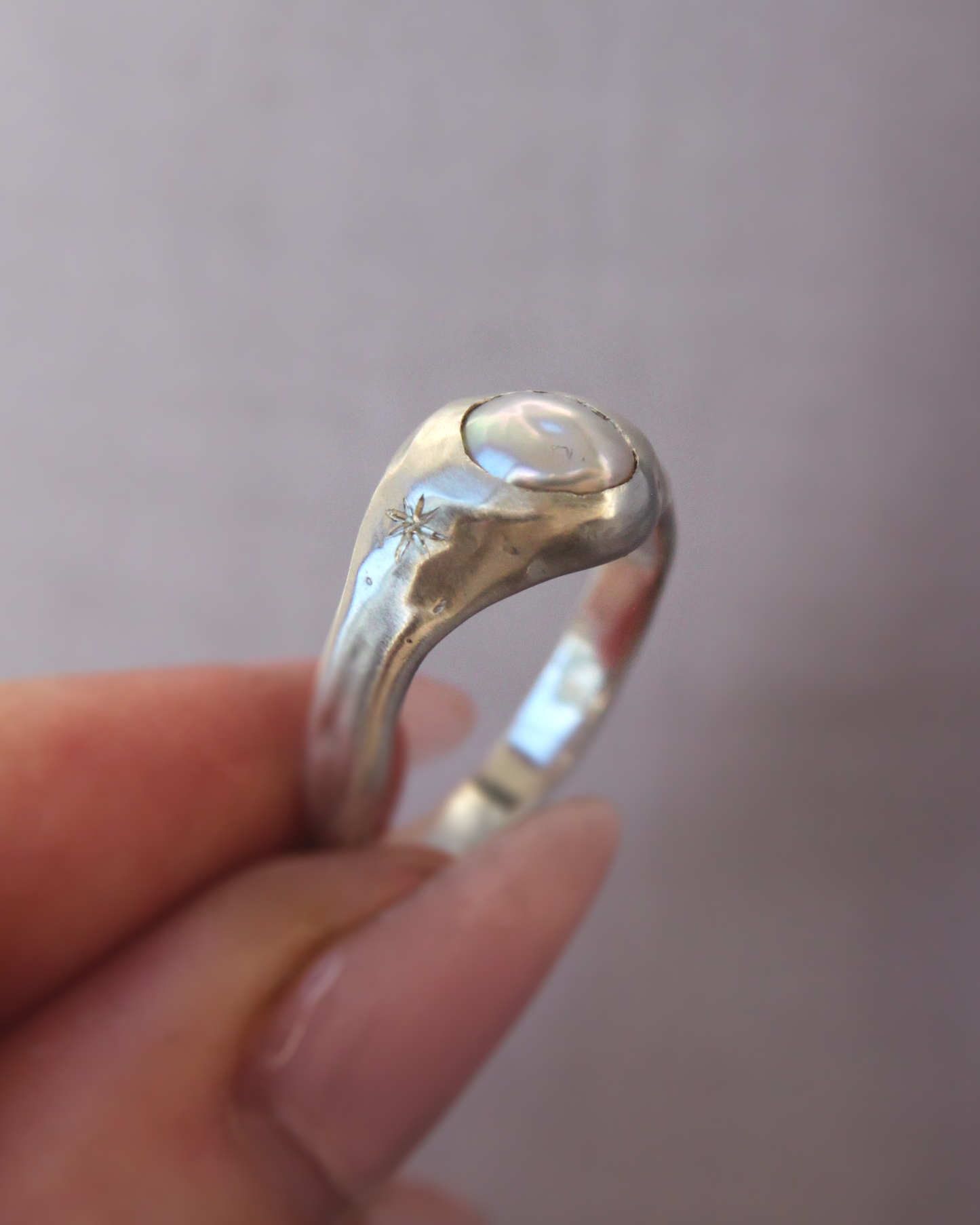 Pearl Tale Ring ~ 01