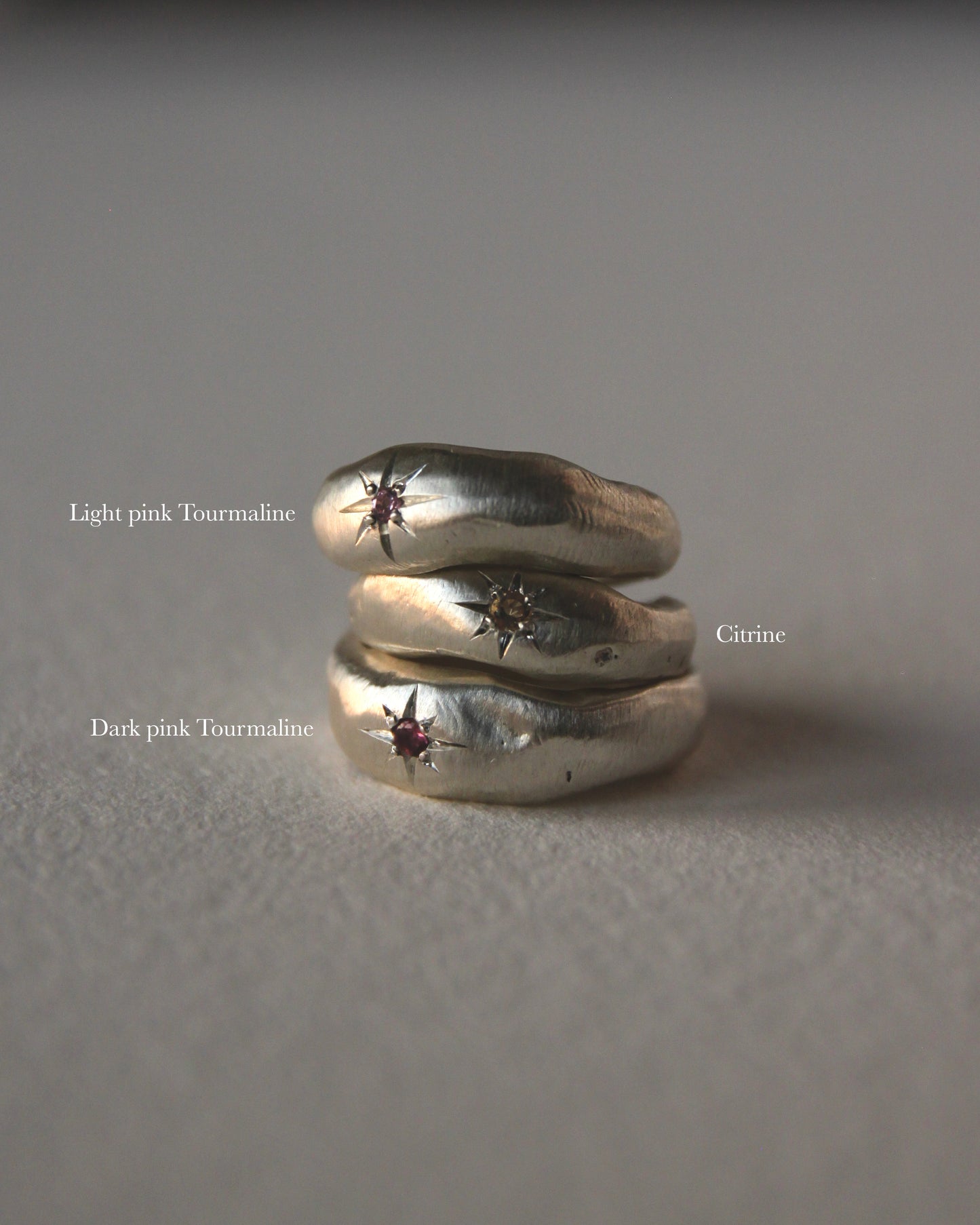 Hunk Of The Moon Ring - Single Star